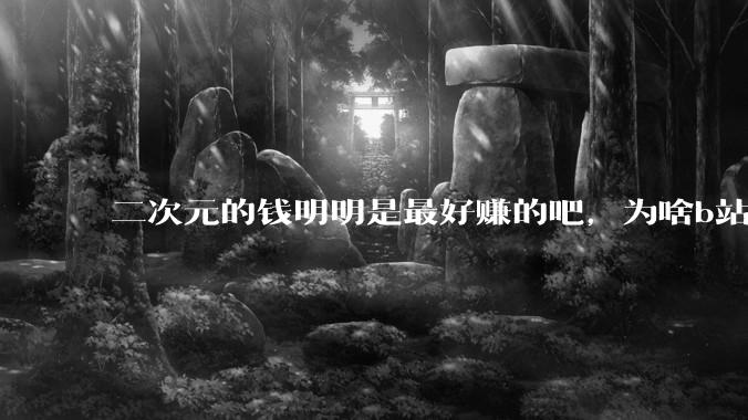 二次元的钱明明是最好赚的吧，为啥b站会亏损到现在呢？