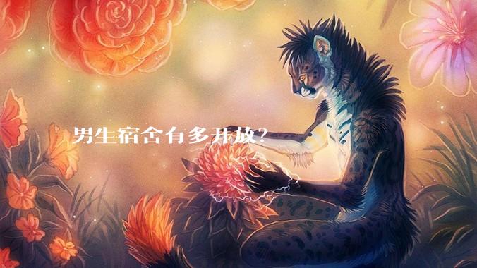 男生宿舍有多开放？